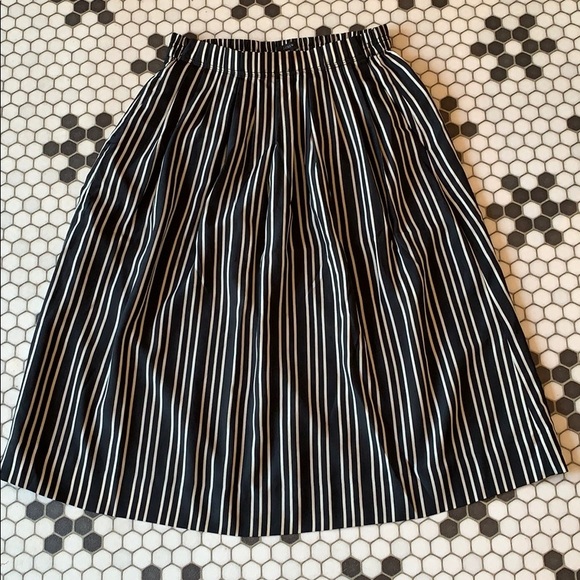 J. Crew Striped Skirt - Picture 1 of 2